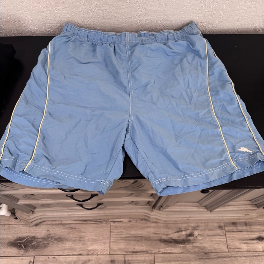 Tommy Bahama Light Blue Men's Swim Trunks
